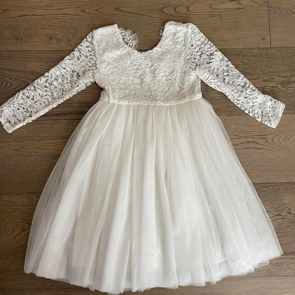 New with tags flower girl dress or white dress